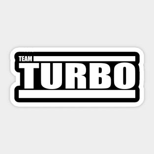 The Challenge MTV - Team Turbo Sticker